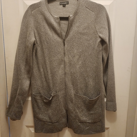 Nicole Miller Original zipper cardigan...new without tags - Picture 1 of 3